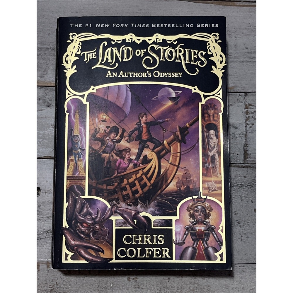 The Land of Stories: An Author's Odyssey #5 In Series by Chris Colfer Paperback